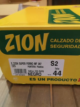 Calzado Seguridad Zion Panter S2 Talla 44
