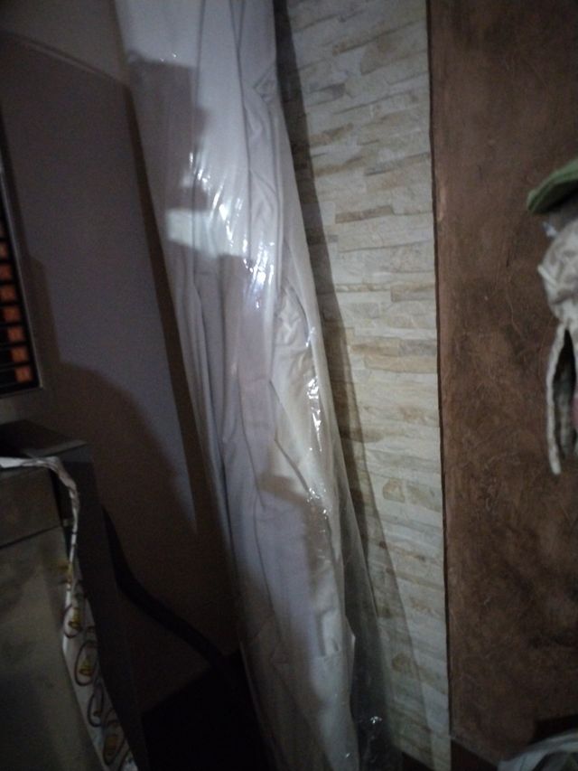 Sombrilla transparente con soporte