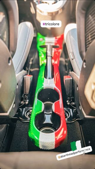 Abarth 2016+ Restyling Tunel Italia 100% Carbono