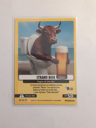 Skifidol Italian Brainrot Strand Bier Carta