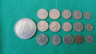Lote de monedas USA