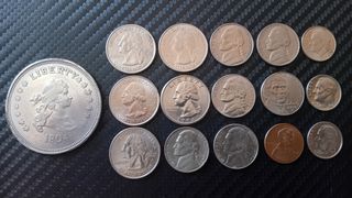 Lote de monedas USA
