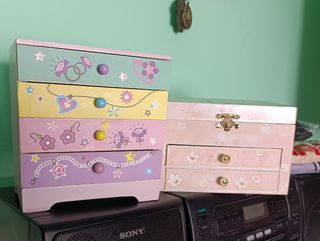 Lote de 2 joyeros infantiles