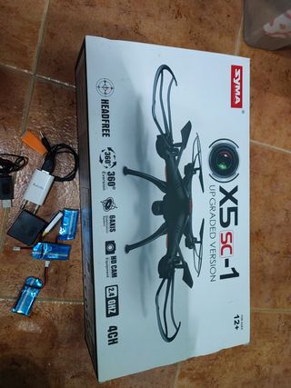 Dron Syma X5 SC-1 Cámara HD 12+