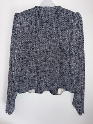 Chaqueta blazer H&M mujer tweed