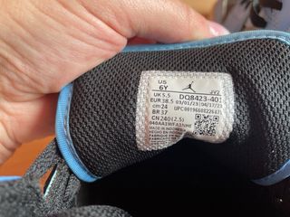 Nike Air Jordan Zapatillas Azul y Negro