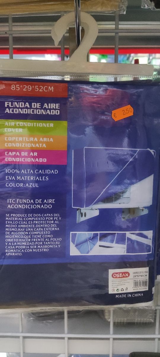 Funda para aire acondicionado 85x29x52cm
