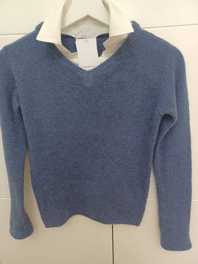 Jersey Subdued Azul Talla S