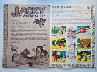 Album COMPLETO Jacky el Oso de Tallac DANONE