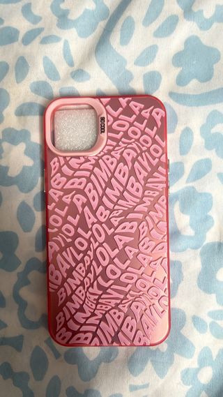 Funda iPhone 14 Plus imitación Bimba y Lola