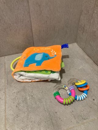 Correpasillos de madera + regalo juguete bebé