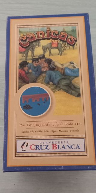 Juego de Canicas Cruz Blanca