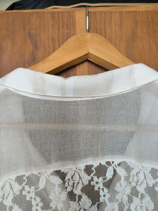 Camisola Ibicenca Paz Torras Blanca