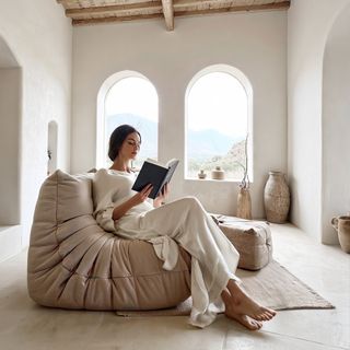 Puff Sofa Diseño Exclusivo - Puf Togo Vintage XXL