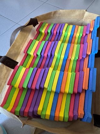 Alfombra infantil multicolor goma