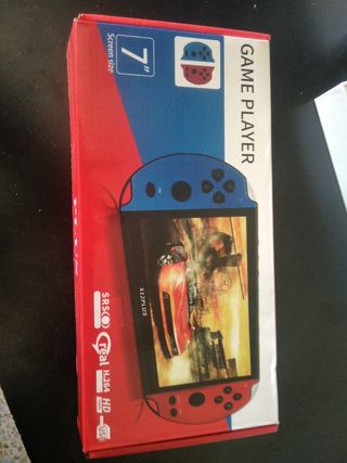CONSOLA X12 PLUS 7"  GAME PLAYER