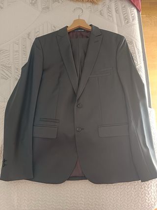 Traje Zara Gris Hombre