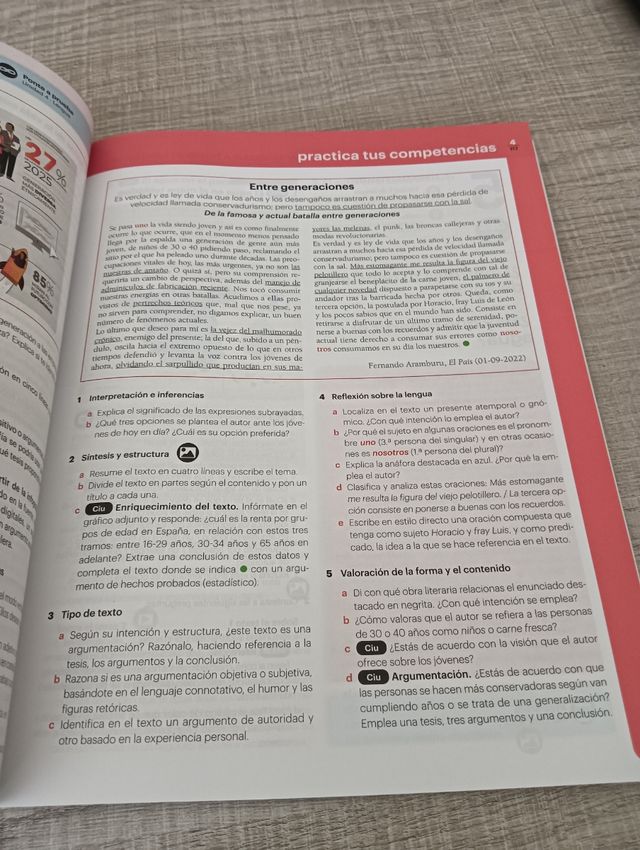 Lengua castellana y Literatura 4 ESO LOMLOE