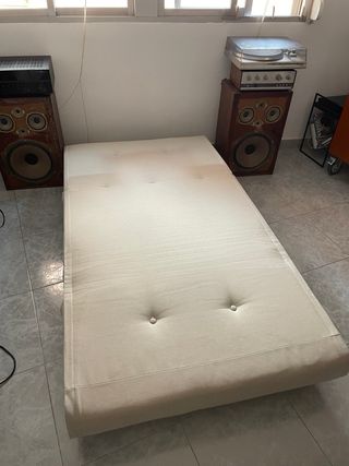 Sofá Cama Sillón Beige 