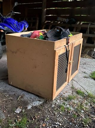 Caja para 2 perros grandes