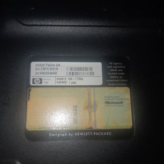 HP Pavilion Negro y Azul