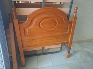 Cabezal cama madera 90 cm