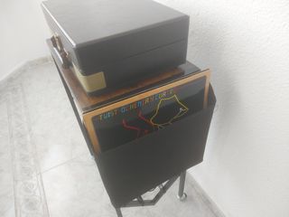 Tocadiscos Vintage Bluetooth con Mesa