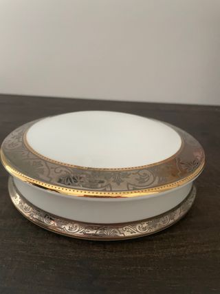 Scatola porta gioie Limoges francese