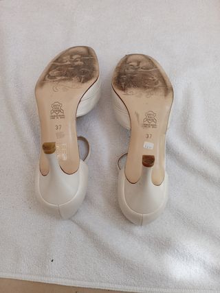 Zapatos Paco Steve Novia Blancos