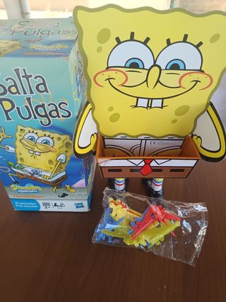 Juego Salta Pulgas Spongebob Hasbro