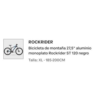 Bicicleta de montaña XL