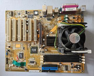 Placa Base ASUS P4SBX con Procesador