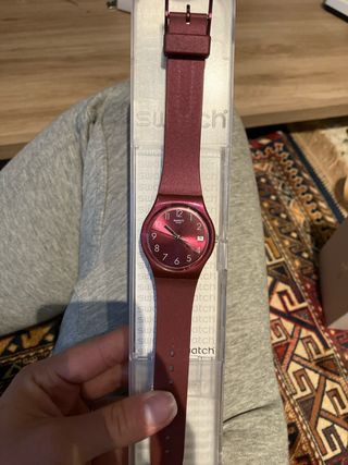 Reloj Swatch Rojo