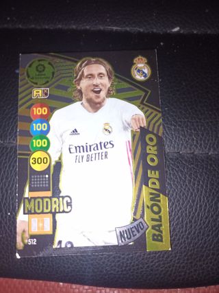 Tarjeta Modric Balón de Oro 2023