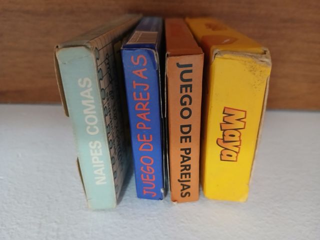 Barajas de cartas / Juegos infantiles