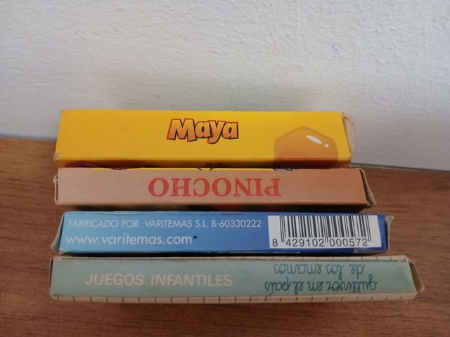 Barajas de cartas / Juegos infantiles