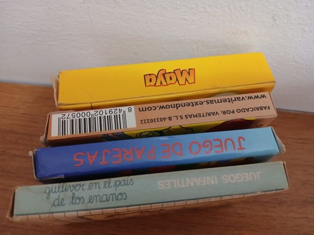 Barajas de cartas / Juegos infantiles