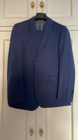 Traje Cortefiel Azul Marino