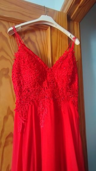 Vestido de fiesta/boda rojo