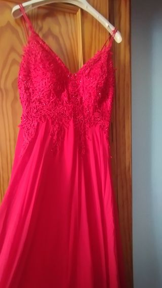 Vestido de fiesta/boda rojo