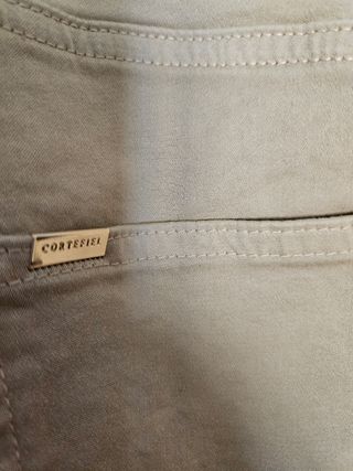 Falda Cortefiel Beige Talla L