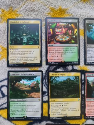 Lote tierras Magic MTG Final Fantasy