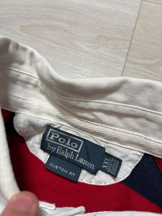 Polo Ralph Lauren Rugby manga larga
