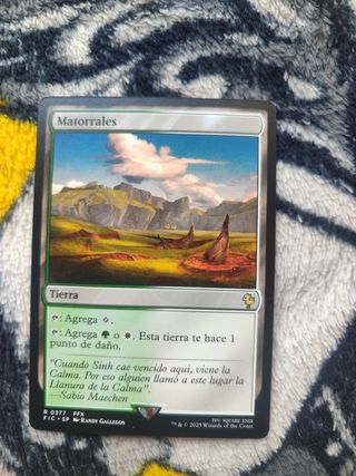 Carta Magic Matorrales Final Fantasy