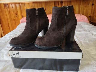 Botines LA HALLE Marrones Talla 38