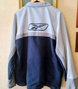Chándal Reebok Gris y Azul