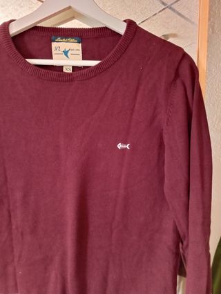 Jersey JVZ Hombre Talla XS Color Morado y gris