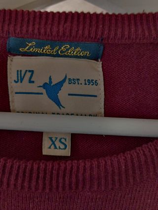 Jersey JVZ Hombre Talla XS Color Morado y gris