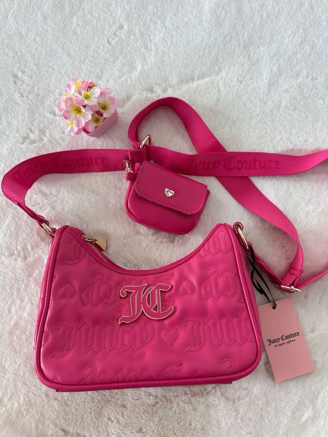 Bolso Juicy Couture Rosa con Monedero