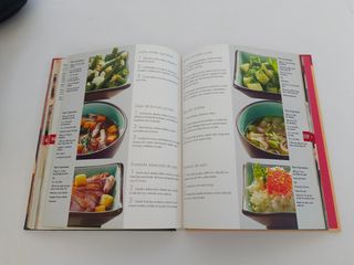 Libro de recetas de sushi y entrantes japoneses